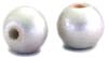Pearl finish marble glass bead - click here for large view